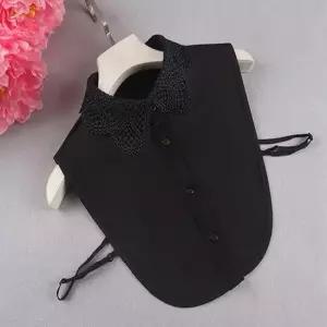 이너셔츠 자수 넥케이프 펀칭 이너카라 페이크 카라 넥케이프 이너카라 레이어드카라