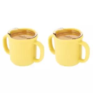 에디슨 유아컵 실리콘 뚜껑 물컵 자기주도 연습 200ml BNS