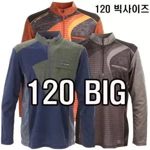 115 120 빅사이즈 봄가을 등산티 등산티셔츠 스판 등산복 작업복 상의 남성 남자 아웃도어 긴팔