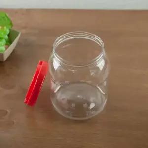 3리터 광구 페트병/된장 고추장 양념 젓갈 과일잼 장아찌 김치 소금 가루 분말 통 플라스틱 포장 용기