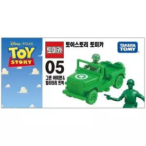 토미카 토이스토리 TS-05 그린 아미맨과 밀리터리 트럭