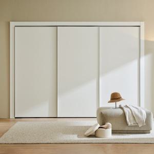 한샘 바이엘 슬라이딩 붙박이장 화이트_서랍형(17종/택1)