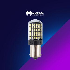 12V용 엠프로빔 캔슬러내장 144 화이트LED램프 더블타입/부하매칭 내장 브레이크등전구