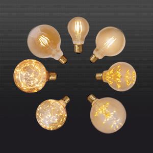 엘포스 LED 에디슨 눈꽃 안개 은하수 2W 3W 인테리어조명 빈티지감성 포인트전구 무드등 G95 G125