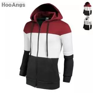 [후앙스]3색절개 후드집업 BMHD1519_P042789323