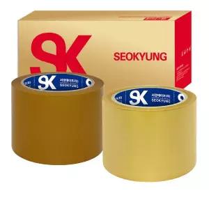 [서경테이프]초강력 박스테이프 (75mm X 50M -50개입) G75 베이지