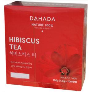 허브앤티 다하다 히비스커스차 티백100포(1.8g-100ea)