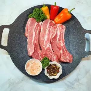 국내산 한돈 돼지고기 생갈비 500g 돈마호크 미니 토마호크 갈비