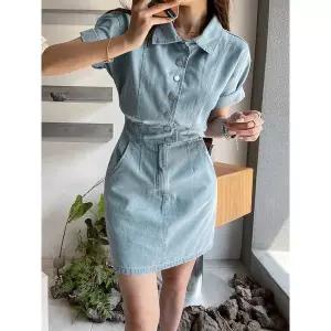 [다바걸][D&B made] 하벤느청원피스