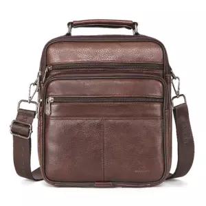 밀레바노 남성 대형 가죽가방 크로스백 MV-7101 캐주얼 데일리 숄더백