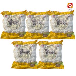 사조 오양 쌀떡국떡 3kg x 5봉 (한박스) / 업소용 대