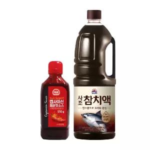 [사조대림] 참치액 2.1kg +캡사이신매운맛소스 550G /조미료/소스
