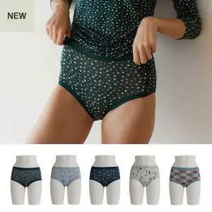 [라페어](김해점) 별 헤는 밤 인견 나염 팬티 5종 컬렉션 LWWFW243