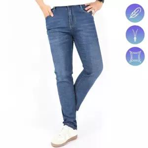 남자여름청바지 중년청바지 스판 흑청 작업복 빅사이즈 쿨맥스