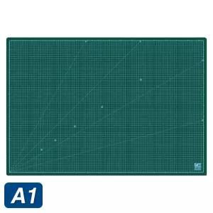 커팅매트 A1(900x620) 데스크 방안 컷팅 매트 고무판 녹색 재단용 책상 깔판