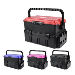 멀티태클박스 대형 피닉스태클박스 로드거치대 에기케이스 포함