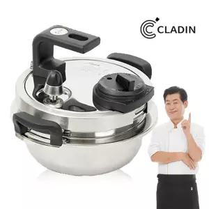 클래딘 (소댕)  인덕션 초고압 통3중 압력밥솥 2.2L /2-3인용/가스/전기렌지 사용가