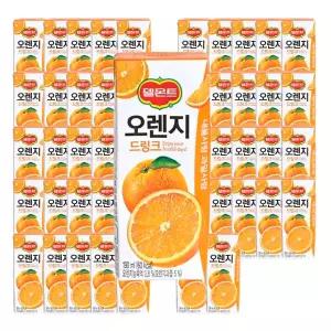 롯데 델몬트 오렌지 드링크 190ml 48팩