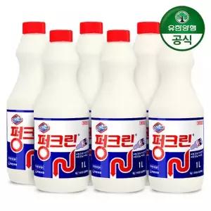 유한락스 펑크린 1L 배수구 싱크대 x 6개