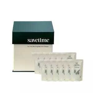 세이브타임 티트리 세탁조 클리너 12개  일반 드럼 통돌이 세탁기 통세척 청소 세제