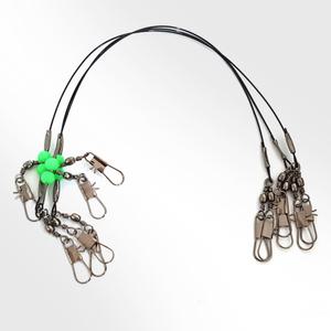 쭈갑 1단채비 3pcs 문어 쭈꾸미 갑오징어 선상 루어낚시 에기 봉돌 도래