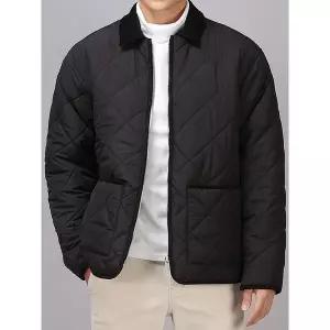 [후앙스]다이아 퀄팅 누빔 경량 패딩 카라 자켓 점퍼 DRPD6167_P330963086