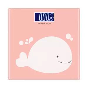 노바리빙 LCD 캐릭터 체중계 고래