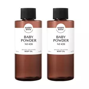 해피바스 바디오일 베이비파우더 250ml 2개