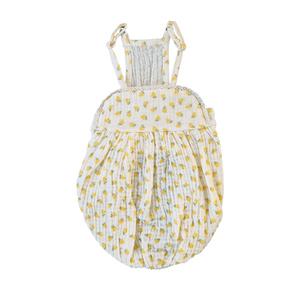 바이굄 꽃송이 호박 바지, 옐로우, S, 1개