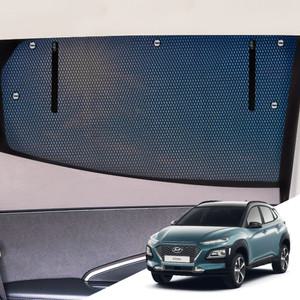 코나 운전석+조수석 본투로드 차량 햇빛가리개 윈도우 썬블럭