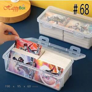 HappyBox 해피박스_ #68 휴대용 플라스틱 케이스 정리 보관 상자 부품함 #68