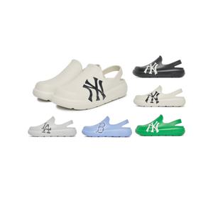 MLB 청키 바운서 클로그 남녀공용 샌들 커플화 발편한 푹신한 신발 슬리퍼 여름 국내매장판