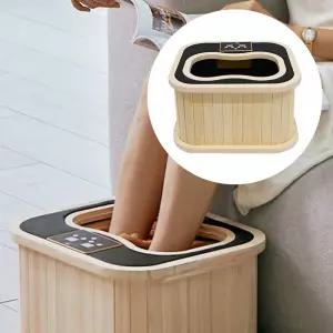 굿프렌드 밸런스휴 좌훈겸용 건식족욕기 GOOD-F50 편백나무 온열 찜질기 테라피 가정용 V