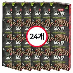 산도깨비 모기향 강력한 야외용 코일형 킬파프(굿나잇) 10입 x 24개