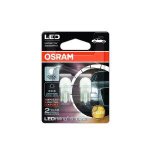 오스람 LED T10 EASE W5W 12V 차량용 실내등 미등 번호판등 트렁크등