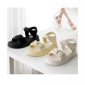 제이시 푹신한 여성 웨지 스트랩 통굽 샌들 3cm K067