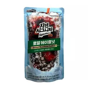 쟈뎅 편의점 파우치 커피 에이드 음료 시그니처 헤이즐넛 아메리카노 까페리얼 아이스티 230ml