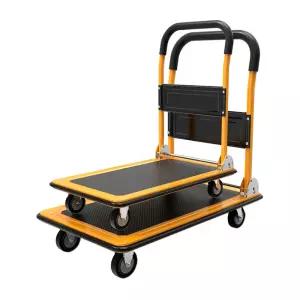 무소음 스틸 폴딩 대차 구르마 접이식 카트 핸드트럭 대형사이즈