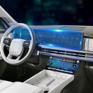 싼타페 MX5 네비게이션 풀커버 필름 디스플레이 액정보호 액세서리 용품