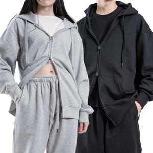 맥스모어 M-3XL 기모 2-WAY 오버핏 스웨트 후드집업