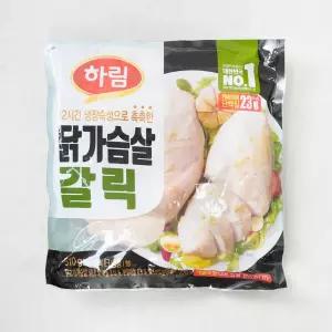 하림 하얀속살 닭가슴살 갈릭 510g