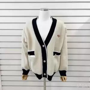 [르피타] 곰돌이자수가디건_S L234UKTC57