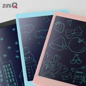 지니큐12인치 전자노트 전자보드 전자칠판 메모 낙서장 드로잉패드 컬러글씨 LCD-K1250