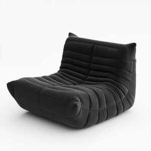 토고 소파 1인용 번데기 가죽 주름 안락의자 애벌레