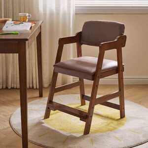 피노키오의자 원목 등받이 식탁 의자 키높이 높이조절