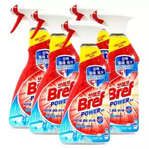 브레프 파워 욕실용 본품 500ml 5개