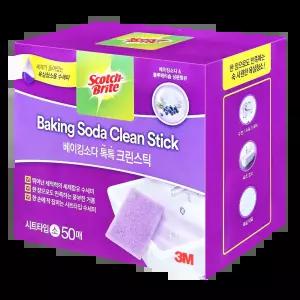 쓰리엠 베이킹소다 톡톡 크린스틱 시트형 50매 1팩 (50매)
