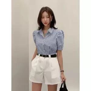 [다바걸][D&B made] 케버스트라이프셔츠