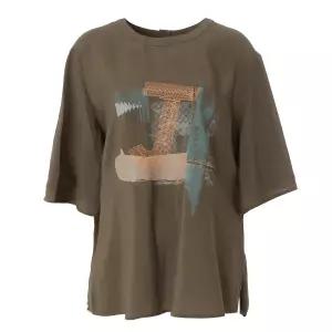 [롯데백화점]요하넥스 페인팅프린트블라우스 Z4B5B206