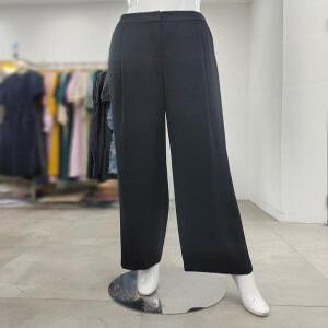 SI 세이브존04 원턱 와이드 슬랙스 SIP1122380BK